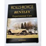RIMMER, IAN W; Rolls-Royce and Bentley experimental cars first and only edition 1986.