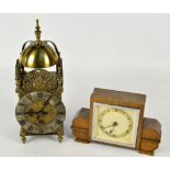 An Elliott early 20th century brass thirty hour lantern clock,