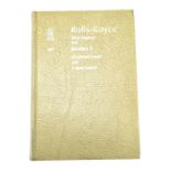 'The Handbook of the Rolls-Royce Silver Shadow and Bentley 'T' drophead Coupe and 2-door saloon',
