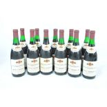 Eleven bottles of Bouchard Pere & Fils Nuits St Georges 1969.