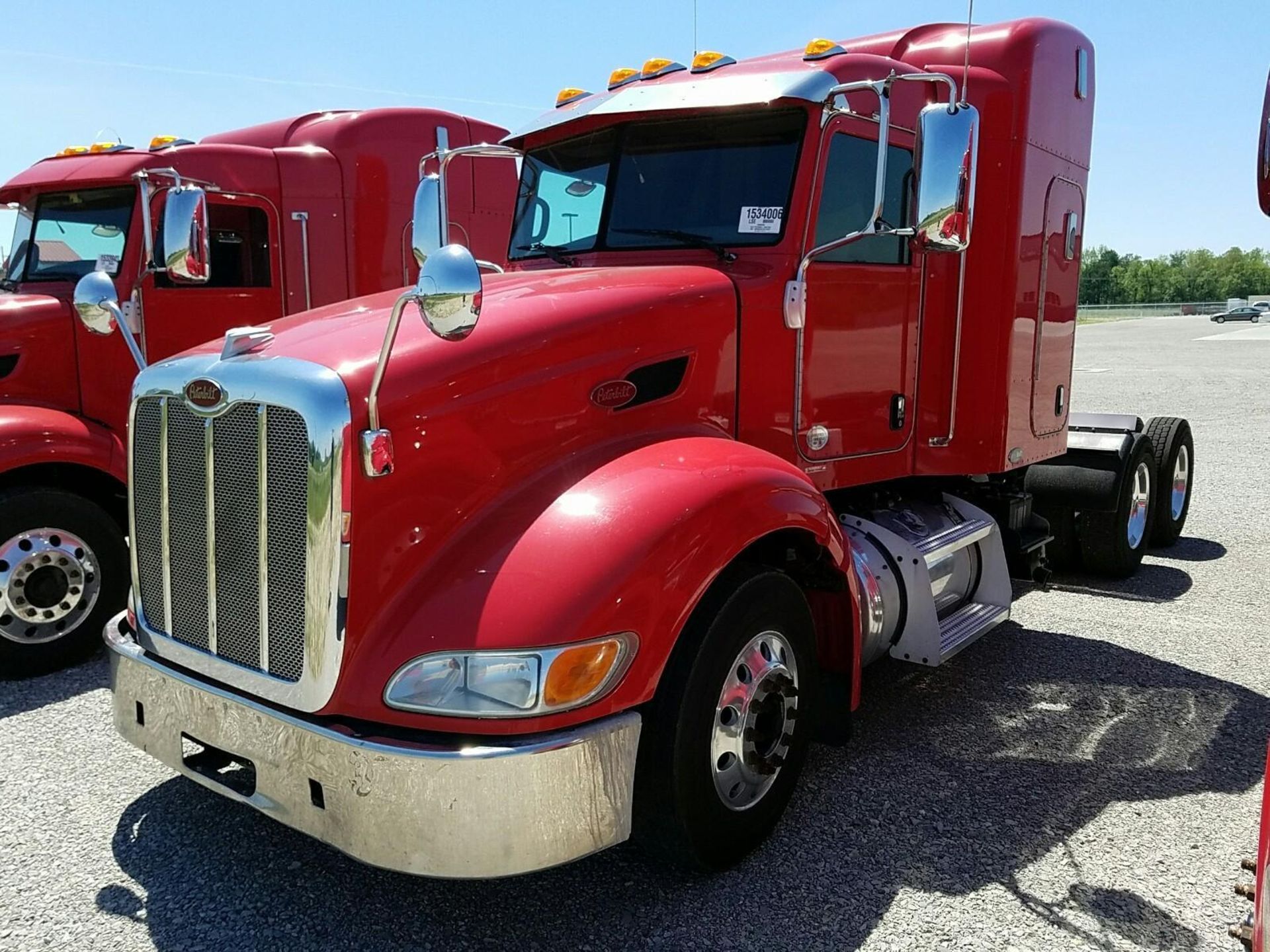 Unit 2408 - 2012 Peterbilt - Red - VIN#1XPHD49X1CD144831 - 488,867 miles