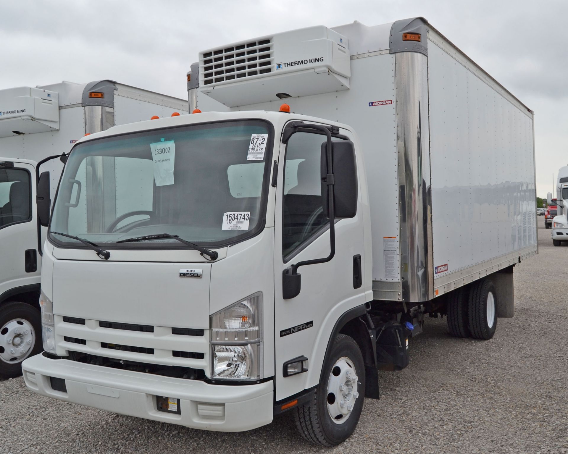 Unit 133002 - 2013 ISUZU NPR/Non-CDL - White - VIN# JALC4W163D7002537 - 198,578 miles