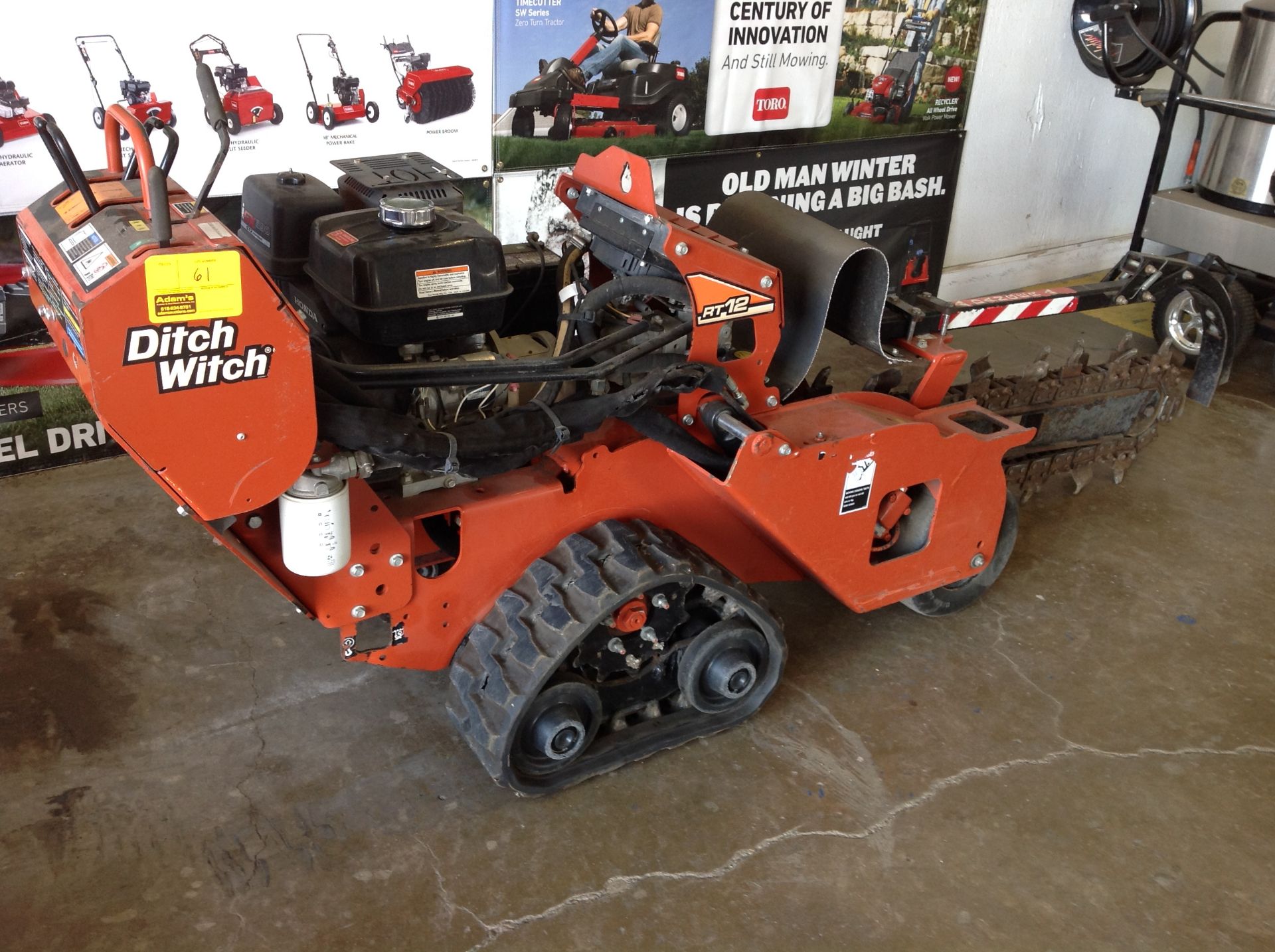 Ditch Witch RT12 Trencher