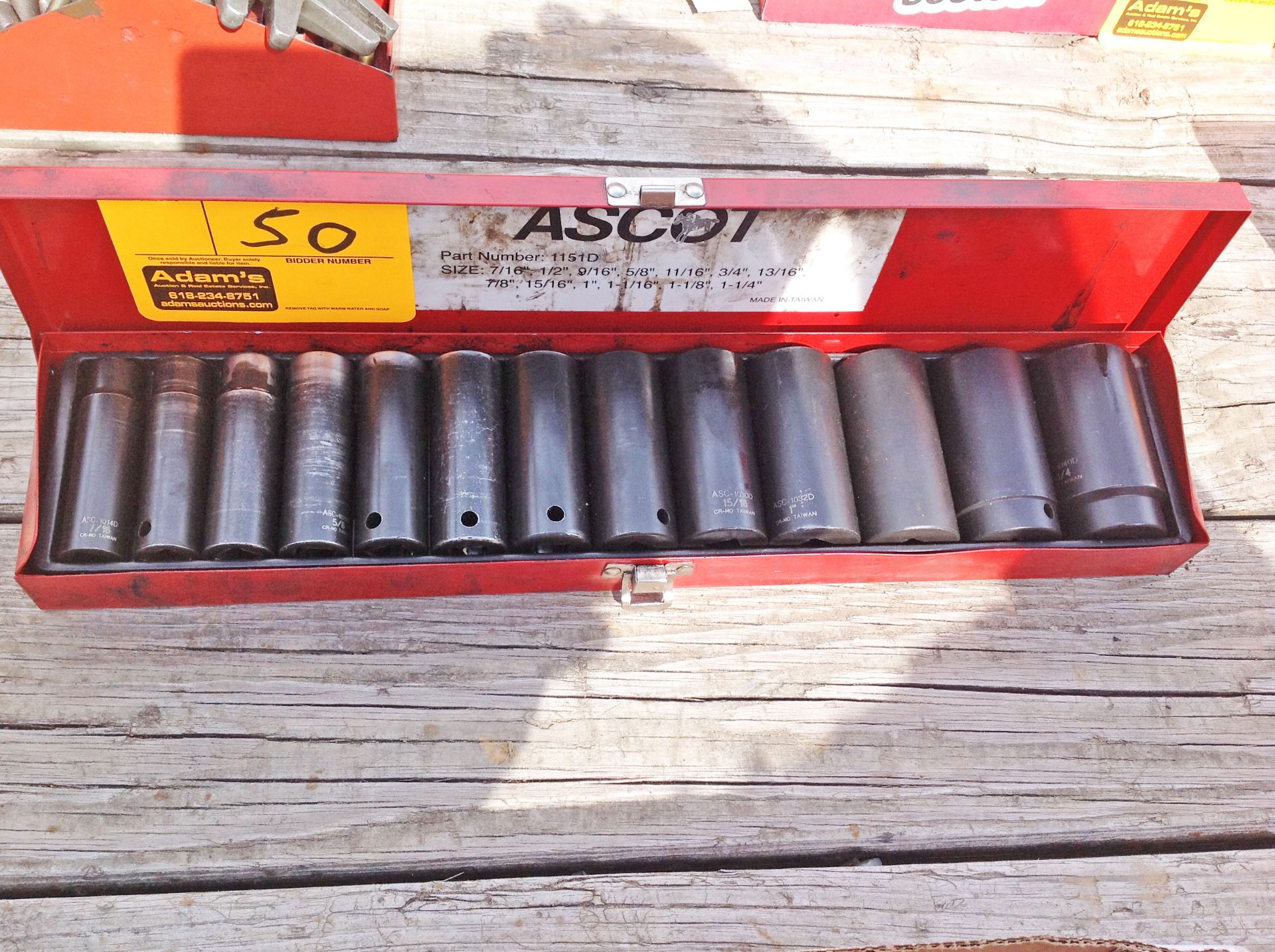 ASCOT Impact Socket Set