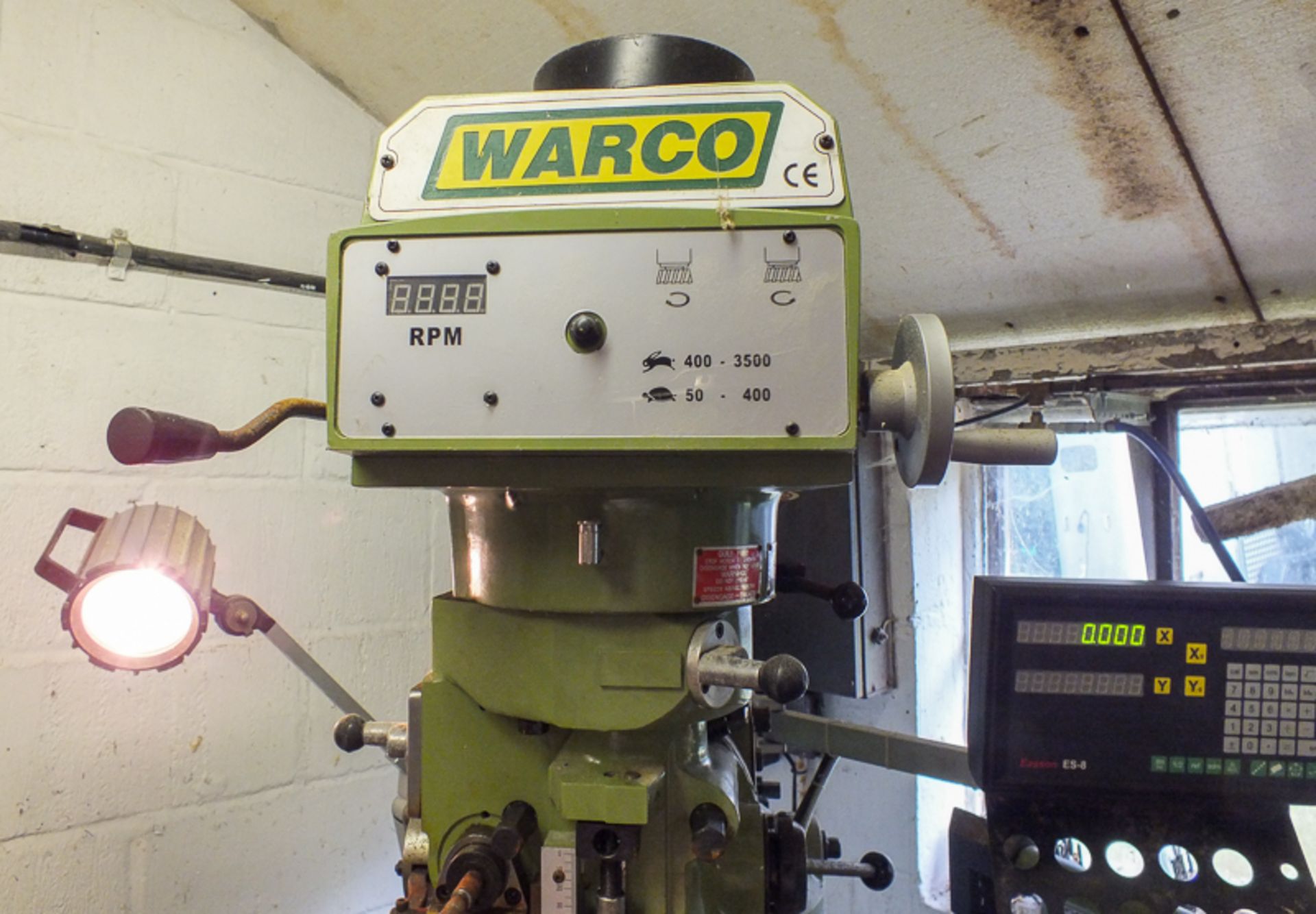 Warco WM40 Turret Mill - Image 7 of 9