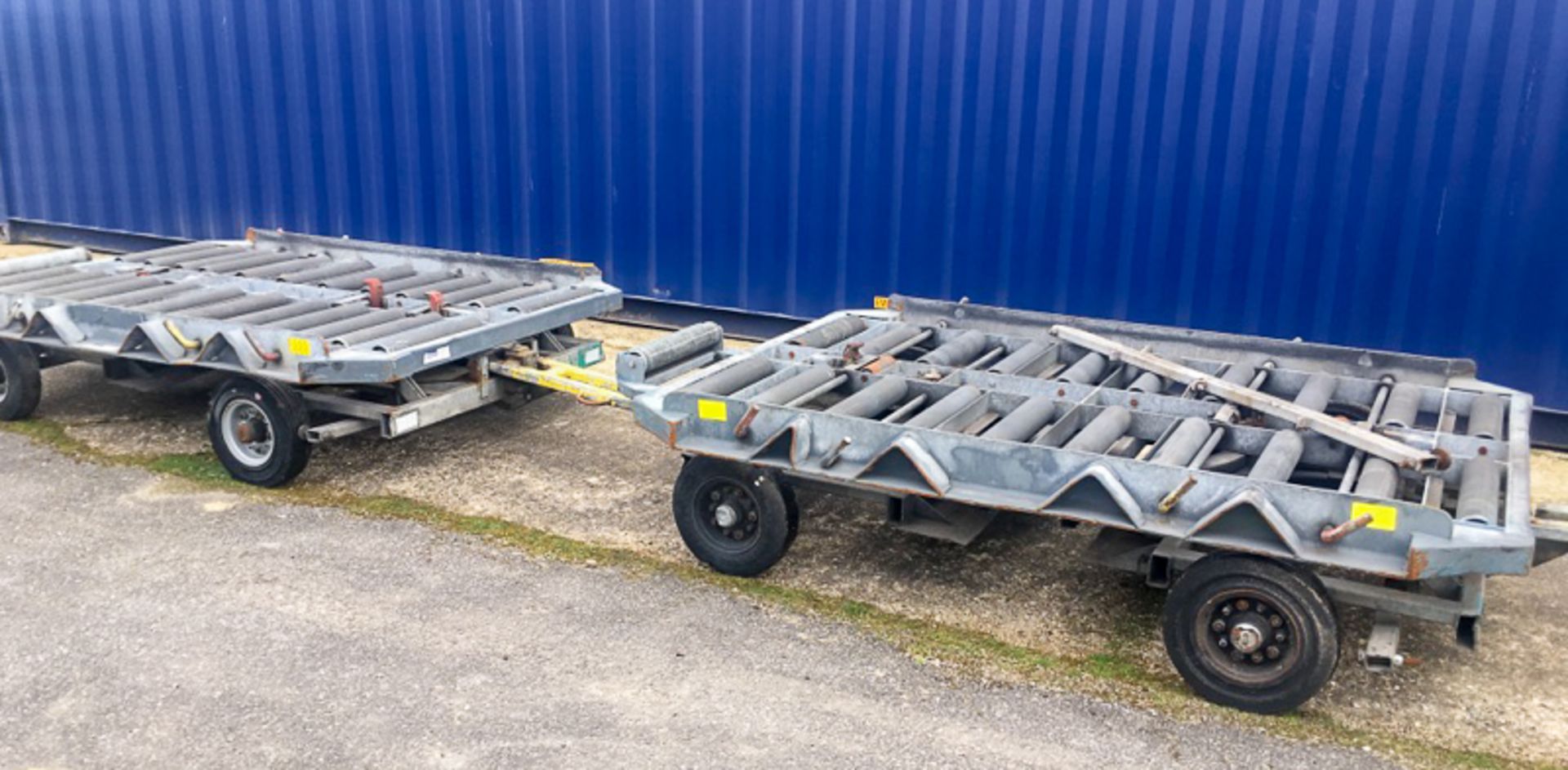 Pair of Staay & Partners (S-P-S BV) CDM 20 ULD Trailers