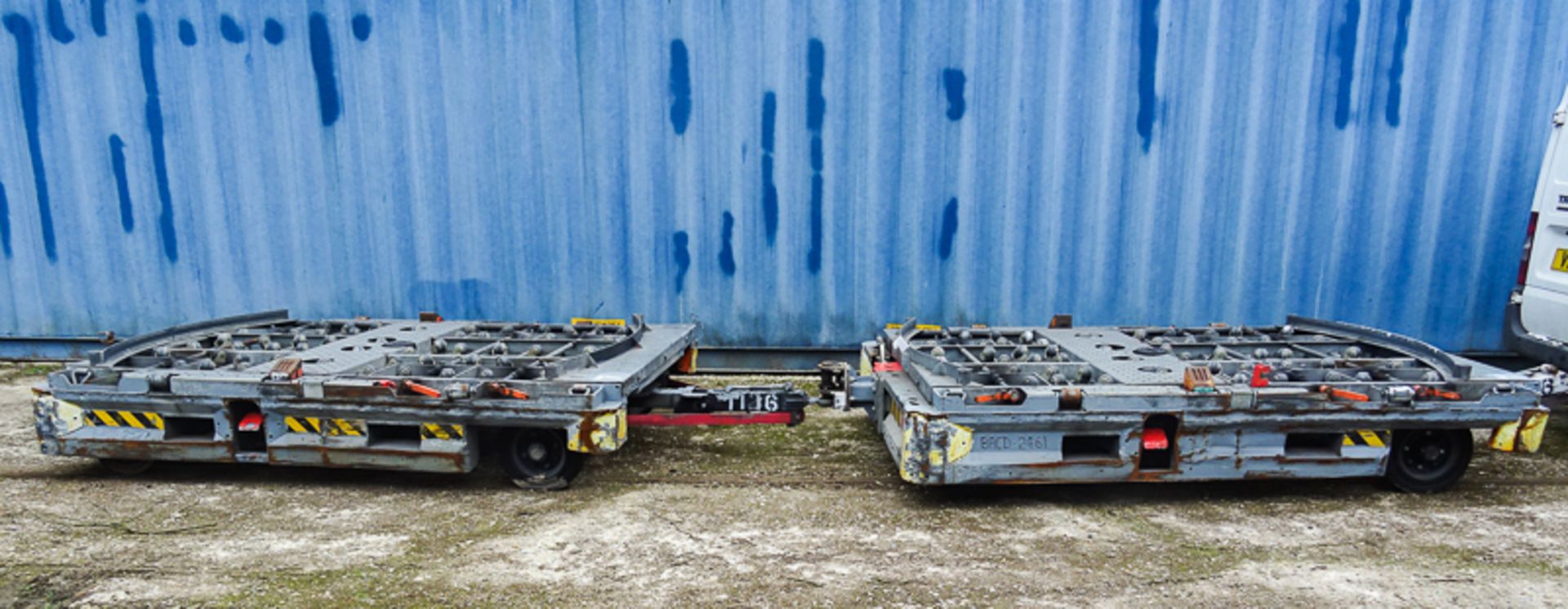 Pair of Viking Trailers High Speed Container Dollies - Image 3 of 3