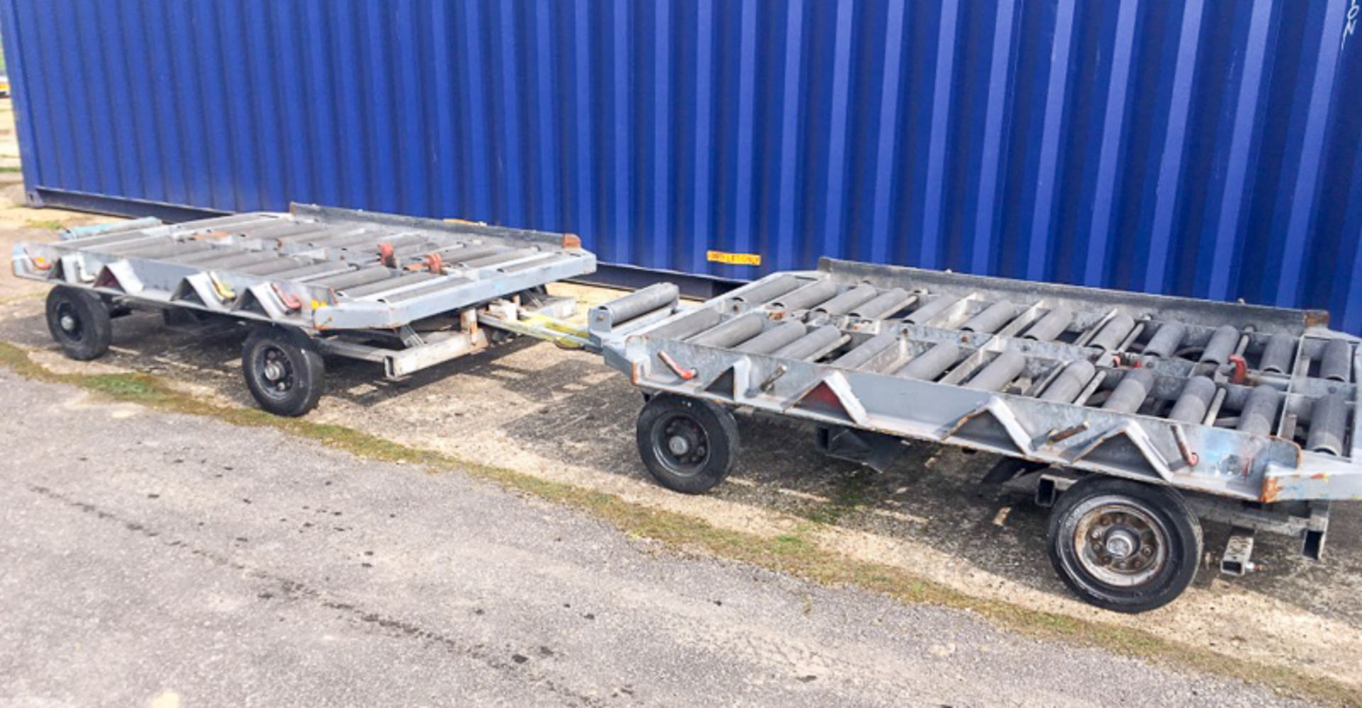 Pair of Staay & Partners (S-P-S BV) CDM 20 ULD Trailers