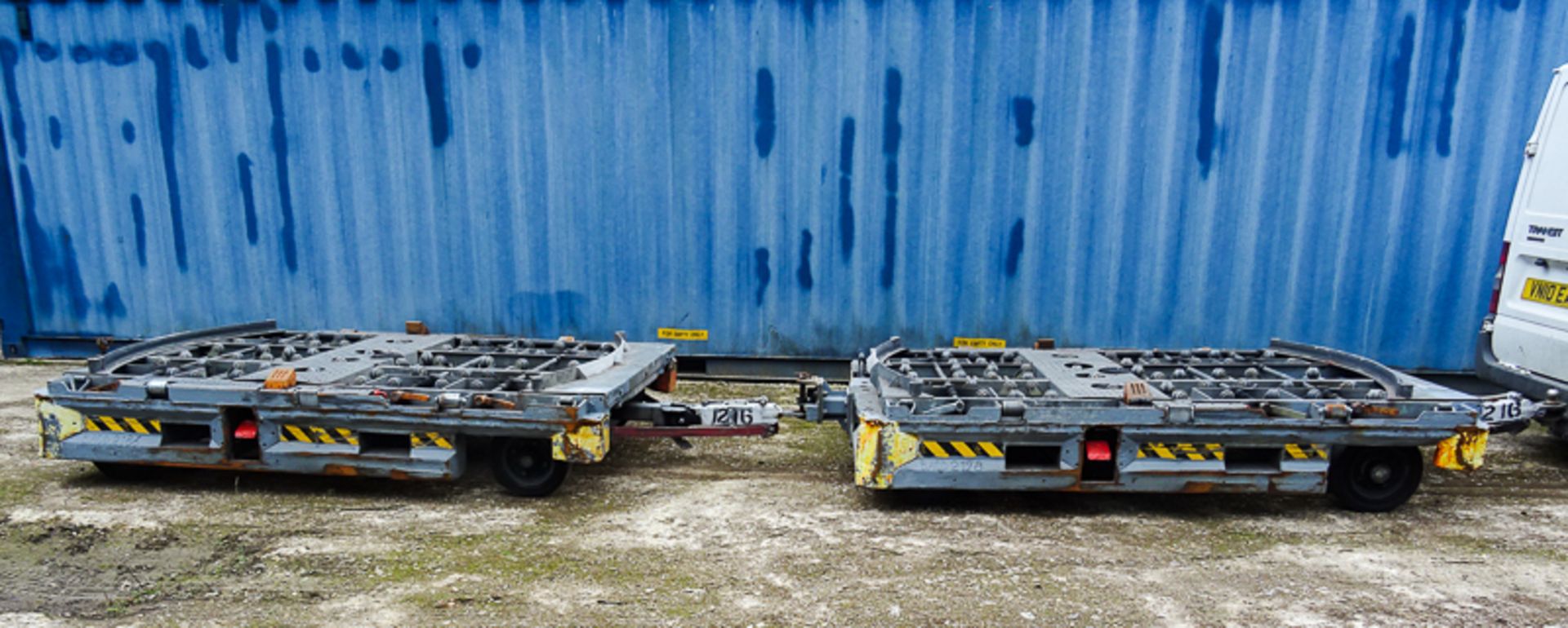 Pair of Viking Trailers High Speed Container Dollies - Image 3 of 3