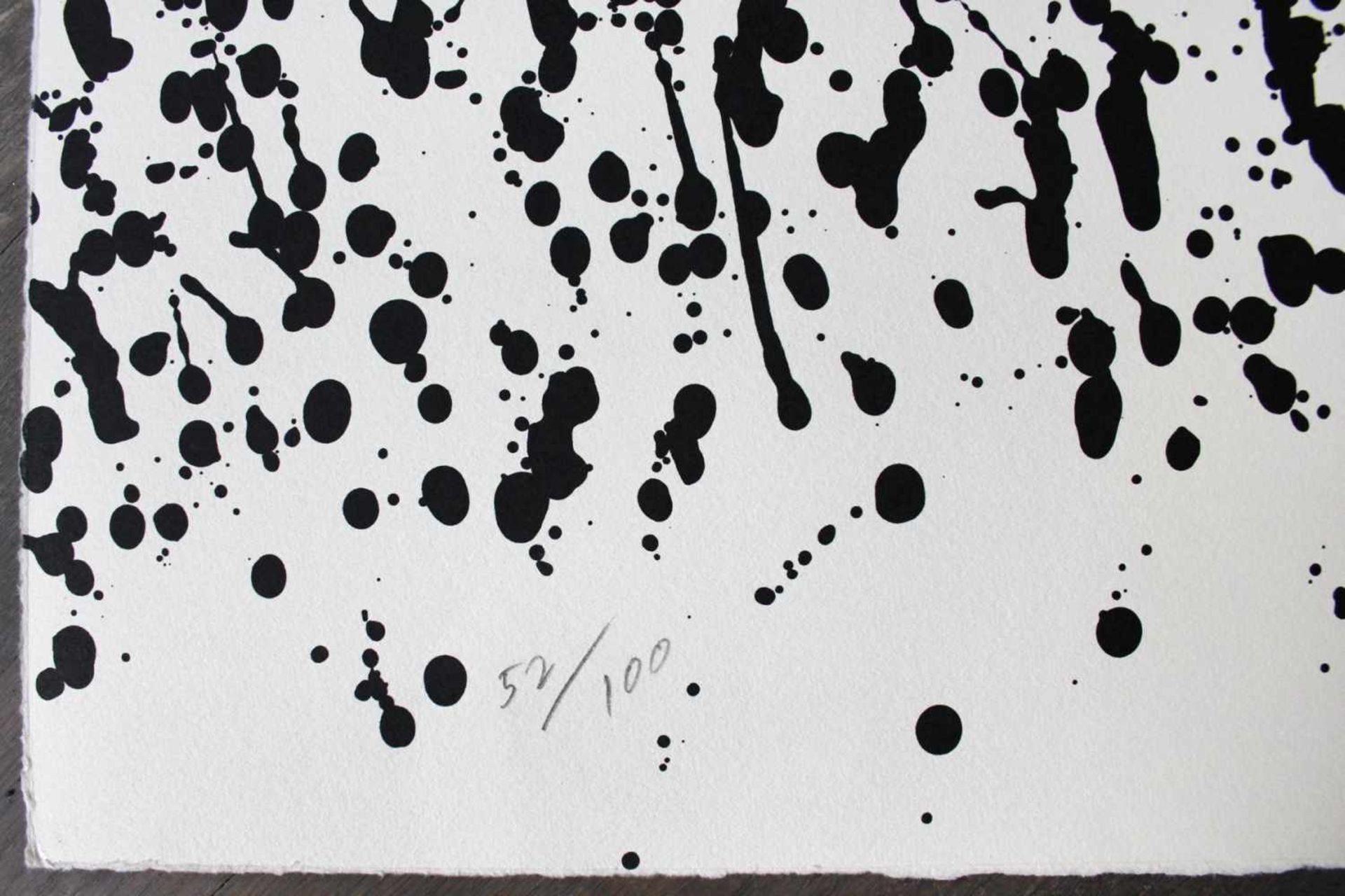 Otto Piene 1928-2014 o.T. 2000 Serigraphie handsigniert und nummeriert 52/100 83,5 x 59 cm - Bild 3 aus 3