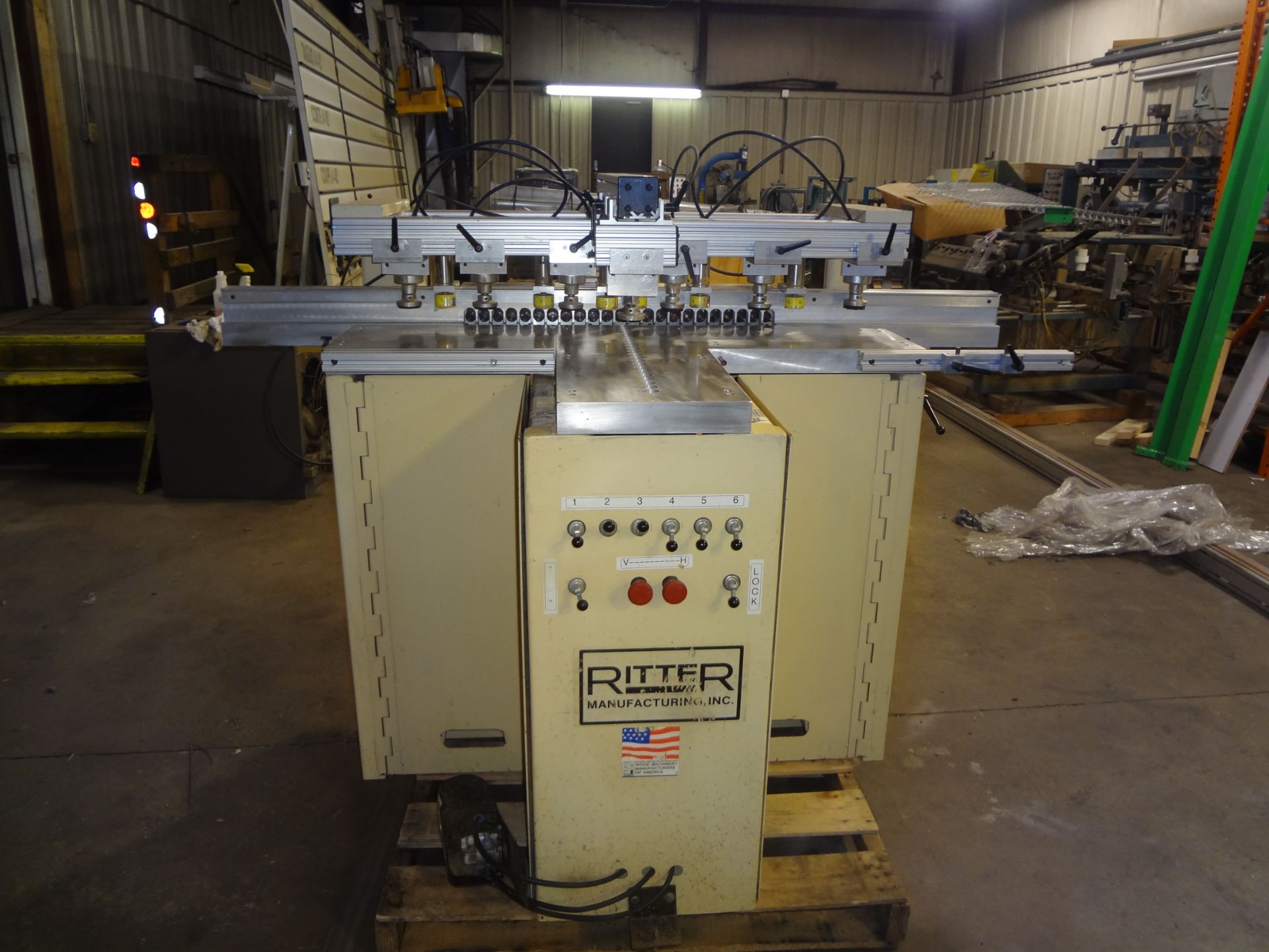 (957)RITTER HORIZONTAL & VERTICAL LINE BORING MACHINE 460VOLT 3-PHASE - Image 5 of 17