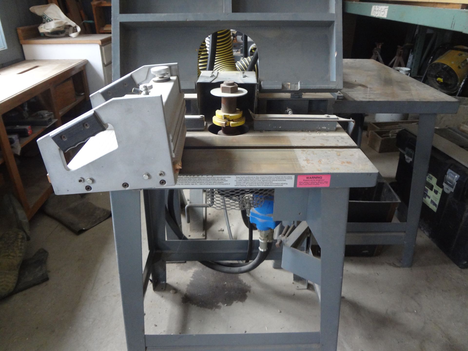 (949)LIQUIDATION - WEAVER SHAPER'S (3 SHAPER SET UP) WITH ALL THE JIGS AND ASSY. (HYDRAULIC) - Image 4 of 11