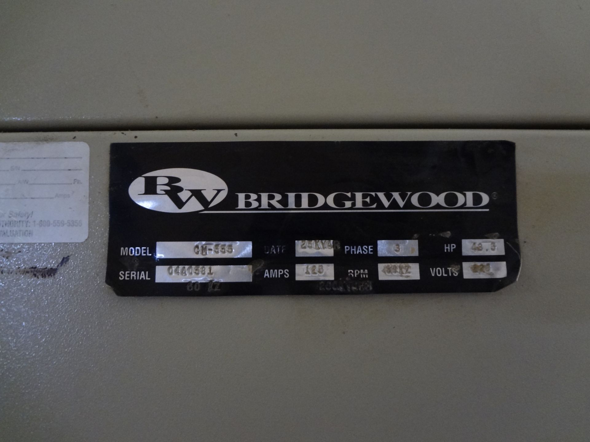 (918)BRIDGEWOOD CM555 5-HEAD MOLDER - Image 4 of 4