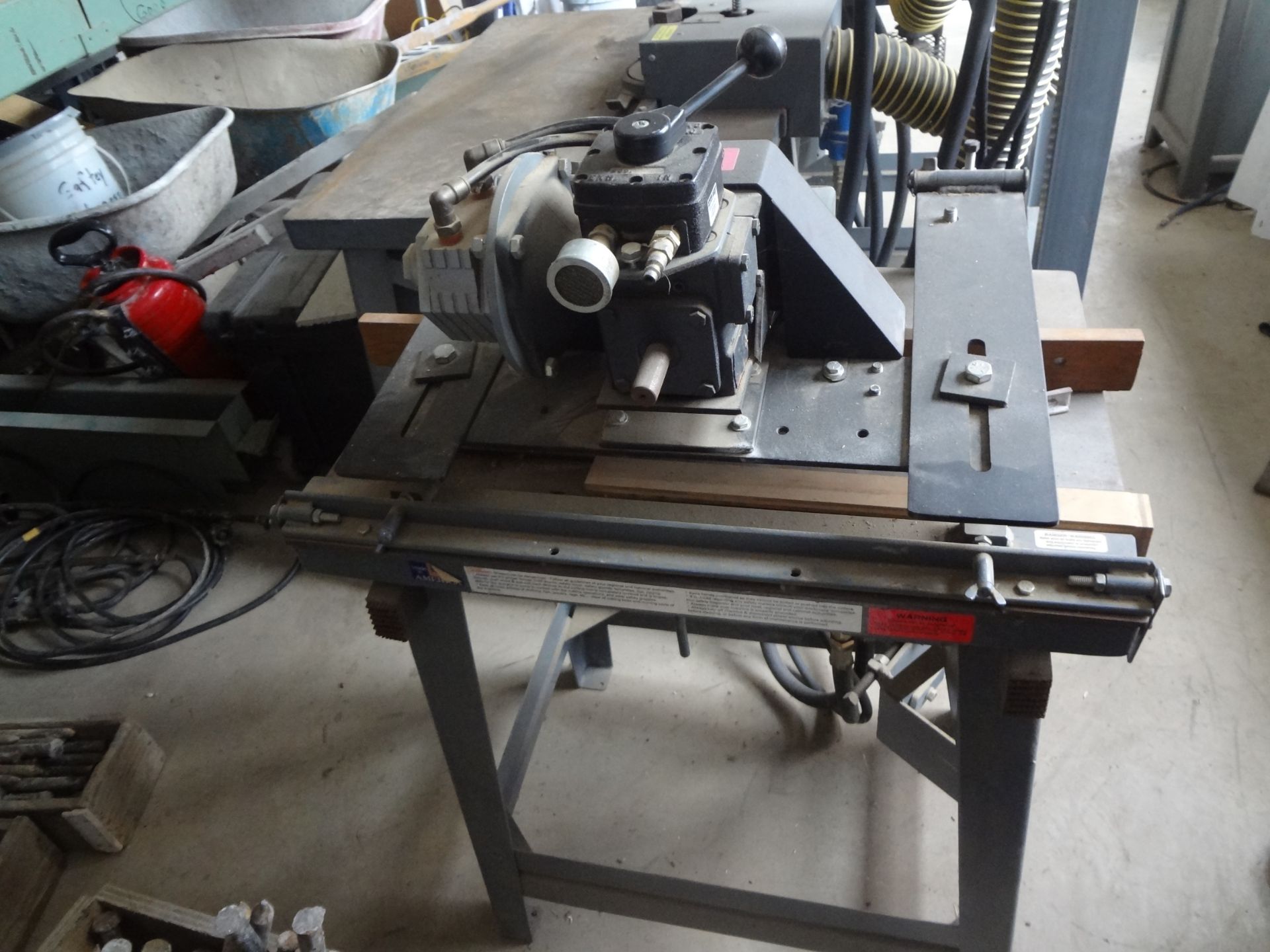 (949)LIQUIDATION - WEAVER SHAPER'S (3 SHAPER SET UP) WITH ALL THE JIGS AND ASSY. (HYDRAULIC)