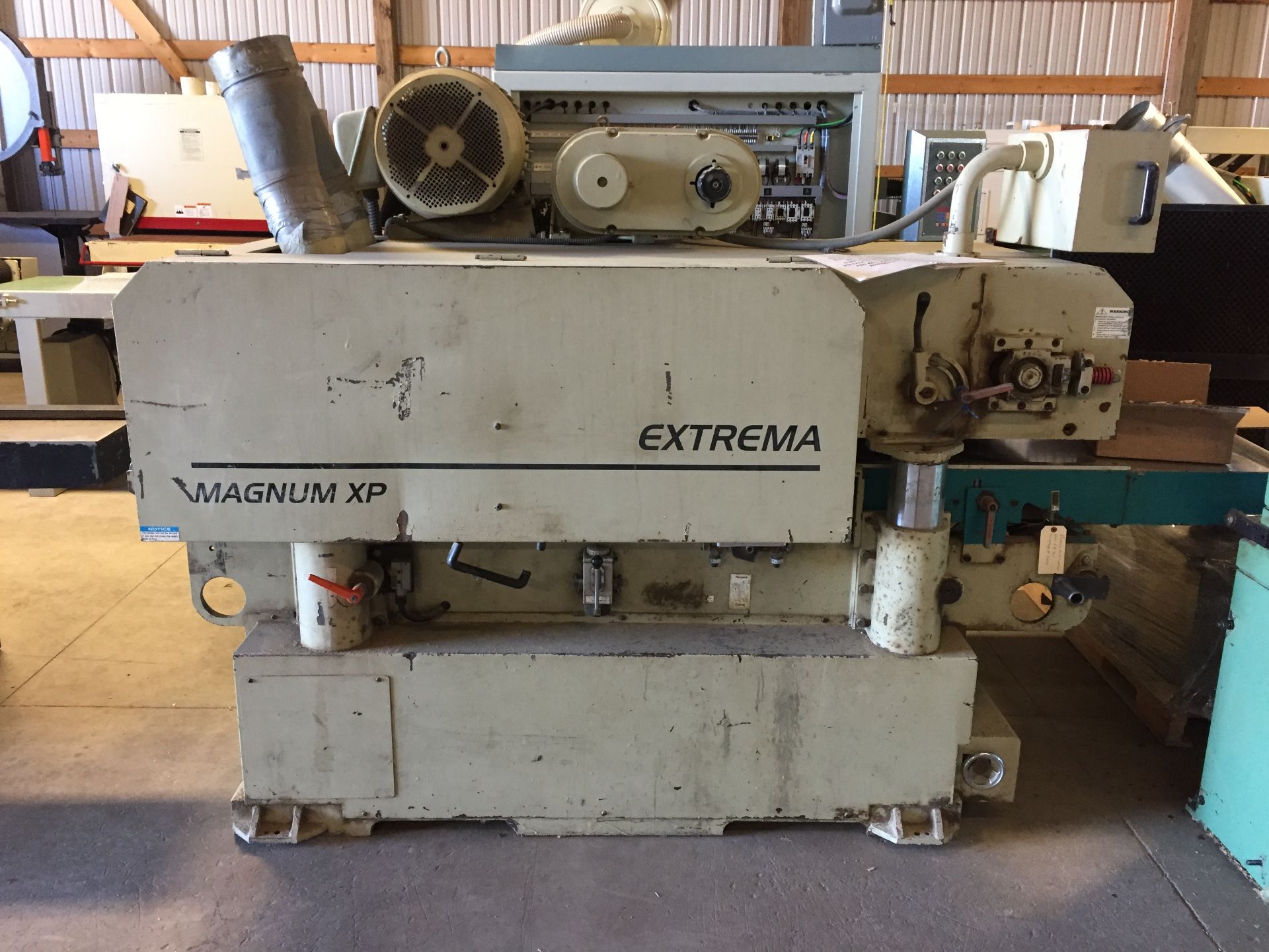 (933)Extrema MXP-225 25" Double Sided Planer, no additional information