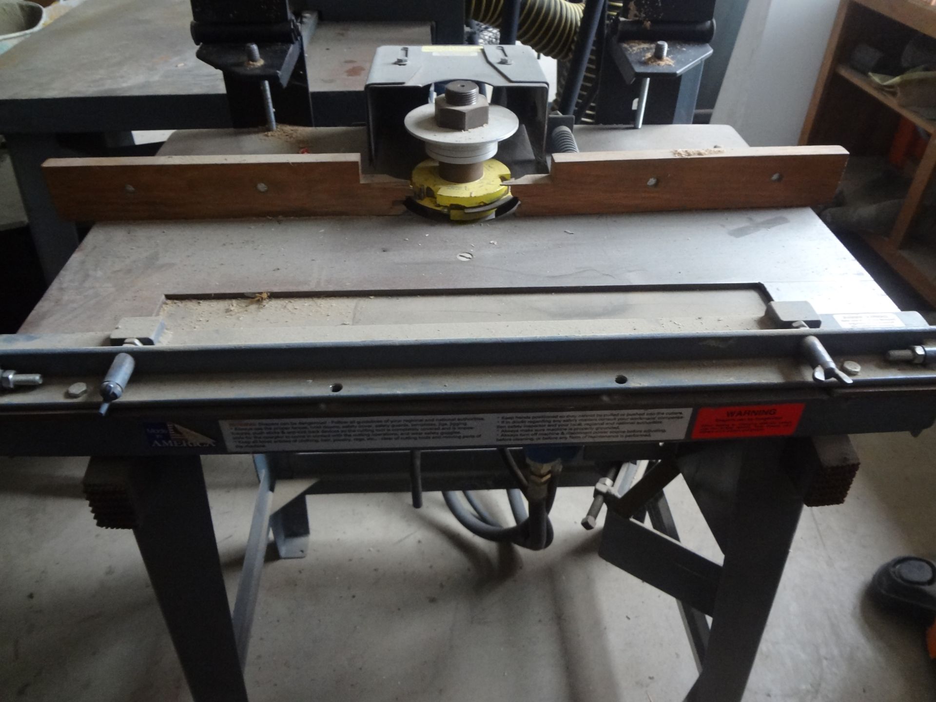 (949)LIQUIDATION - WEAVER SHAPER'S (3 SHAPER SET UP) WITH ALL THE JIGS AND ASSY. (HYDRAULIC) - Image 9 of 11