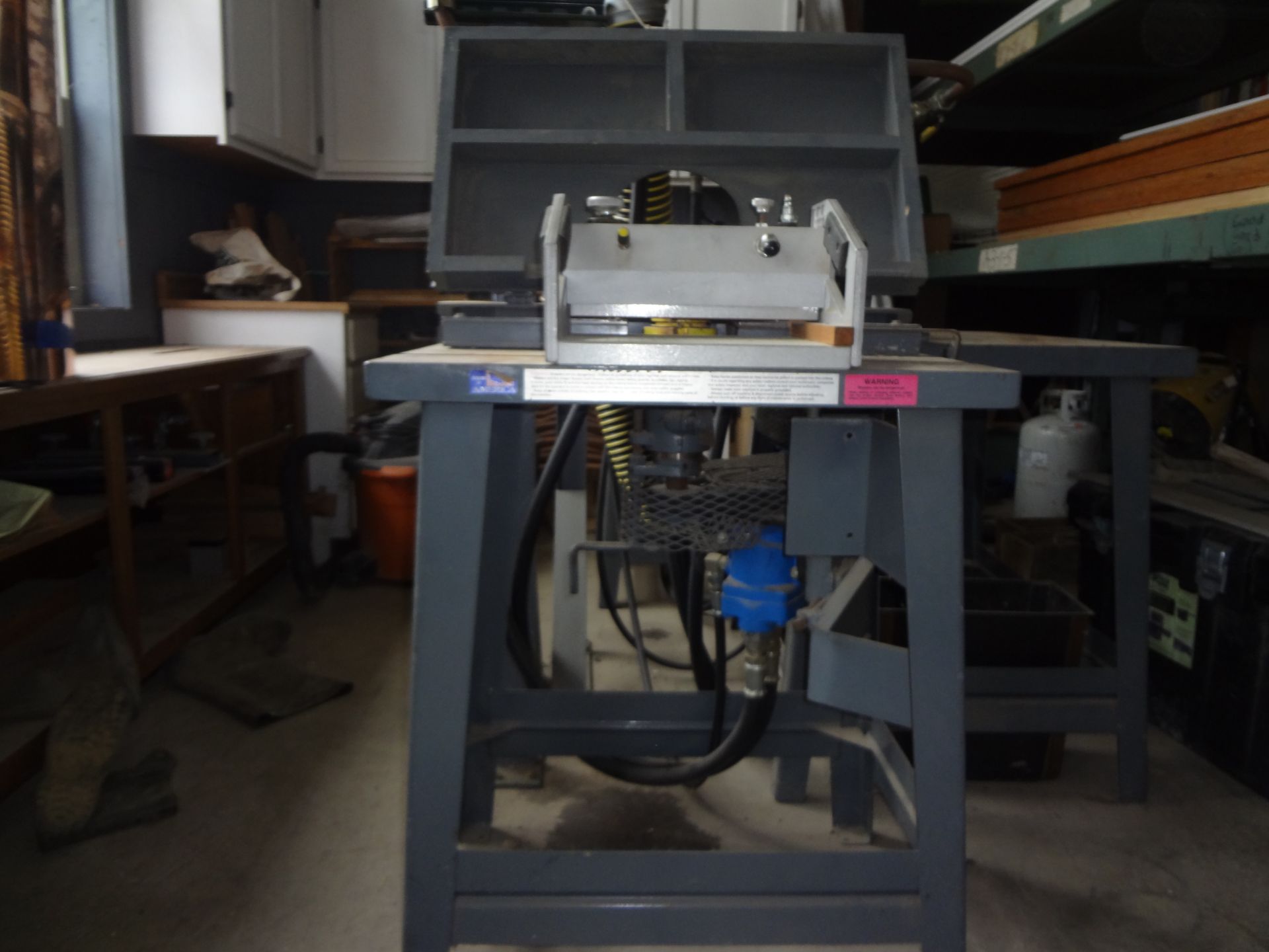 (949)LIQUIDATION - WEAVER SHAPER'S (3 SHAPER SET UP) WITH ALL THE JIGS AND ASSY. (HYDRAULIC) - Image 5 of 11