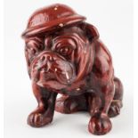 "HITLER'S TERROR" BRITISH BULLDOG PORCELAIN FIGURE