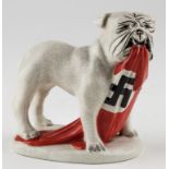 BRITISH BULLDOG ANTI-NAZI FIGURINE