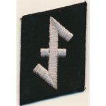 23. SS VOLUNTEER PANZERGRENADIER DIVISION NEDERLAND COLLAR TAB