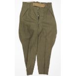 AFRIKA KORPS DAK M1940 OFFICER'S FIELD TROUSERS