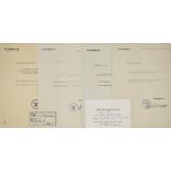 HEINRICH HIMMLER DOCUMENT GROUPING OF HANS KEMPIN