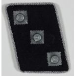 WAFFEN-SS UNTERSTURMFUHRER COLLAR TAB