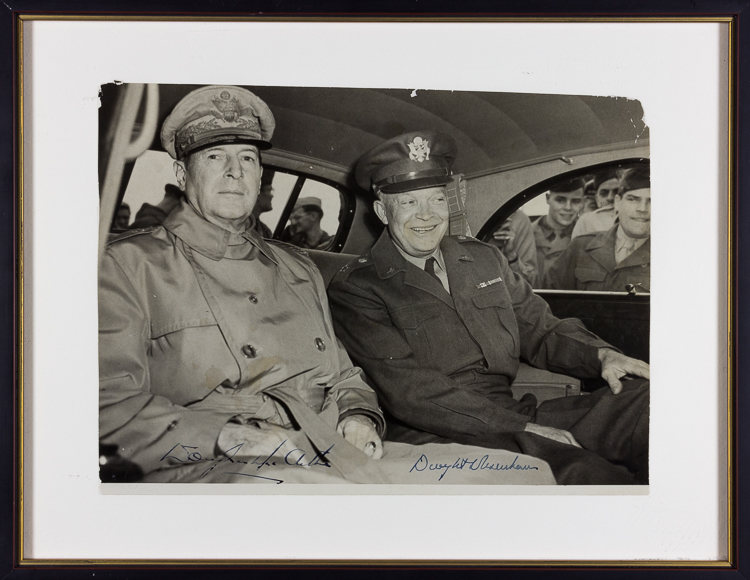 DWIGHT D. EISENHOWER AND DOUGLAS MACARTHUR - Image 3 of 3