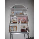 Dolls house and contents