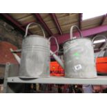 Two watering cans