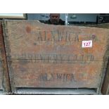 Alnwick brewery bottle crate