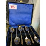Six Silver Apostle Spoons