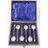 Boxed Solid Silver Tea Spoons