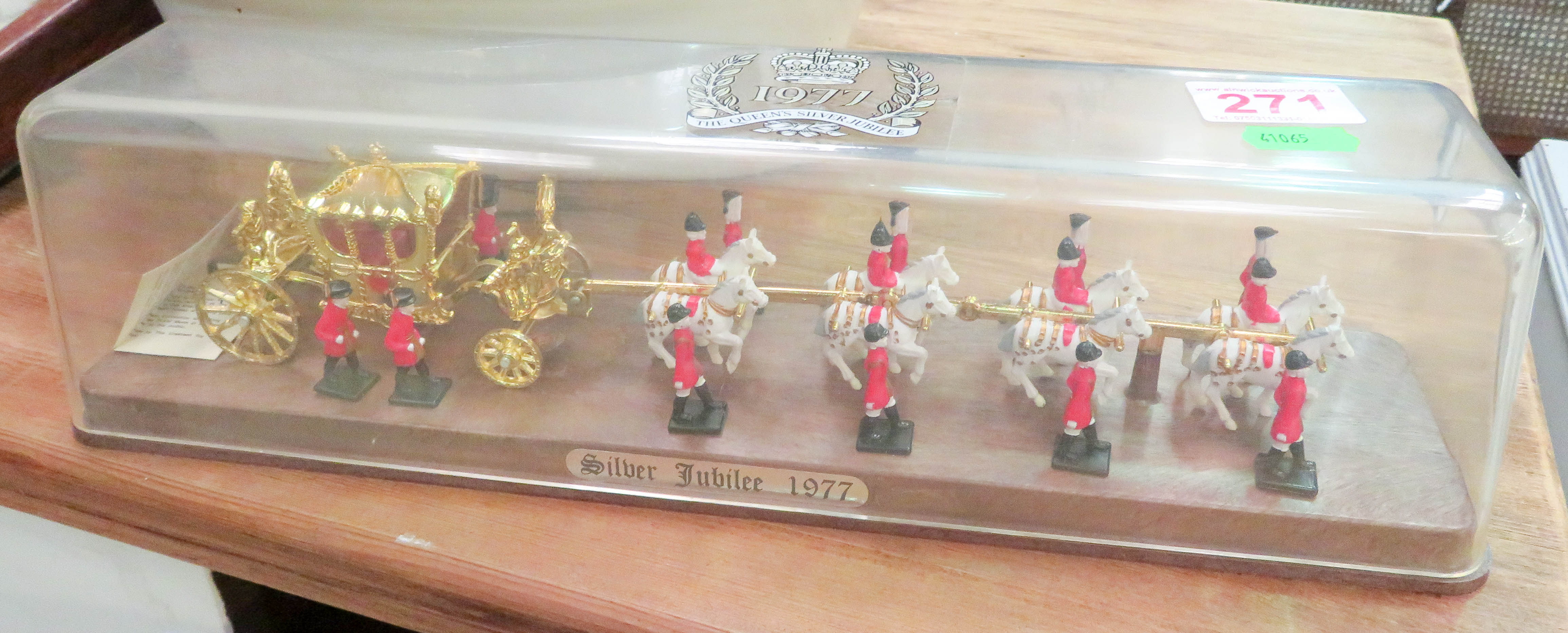 Queen Jubilee Carriage and Horses Box