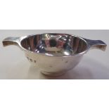 Solid Silver Whiskey Quaich 1927 63g