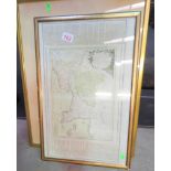 2 Framed Maps of France