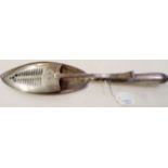 Solid Silver Fish Server London 1800 231g