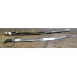 Officers Sword and Bayonet