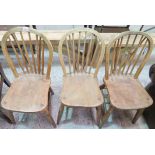 3 Elm Chairs