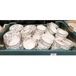 Box of Indian Tree Johnson Brothers Cups and Saucers