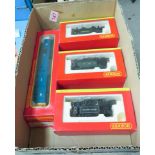 Four Boxed Hornby engines