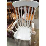 Painted Old Pine Kitchen Chair