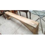 Oak Bench