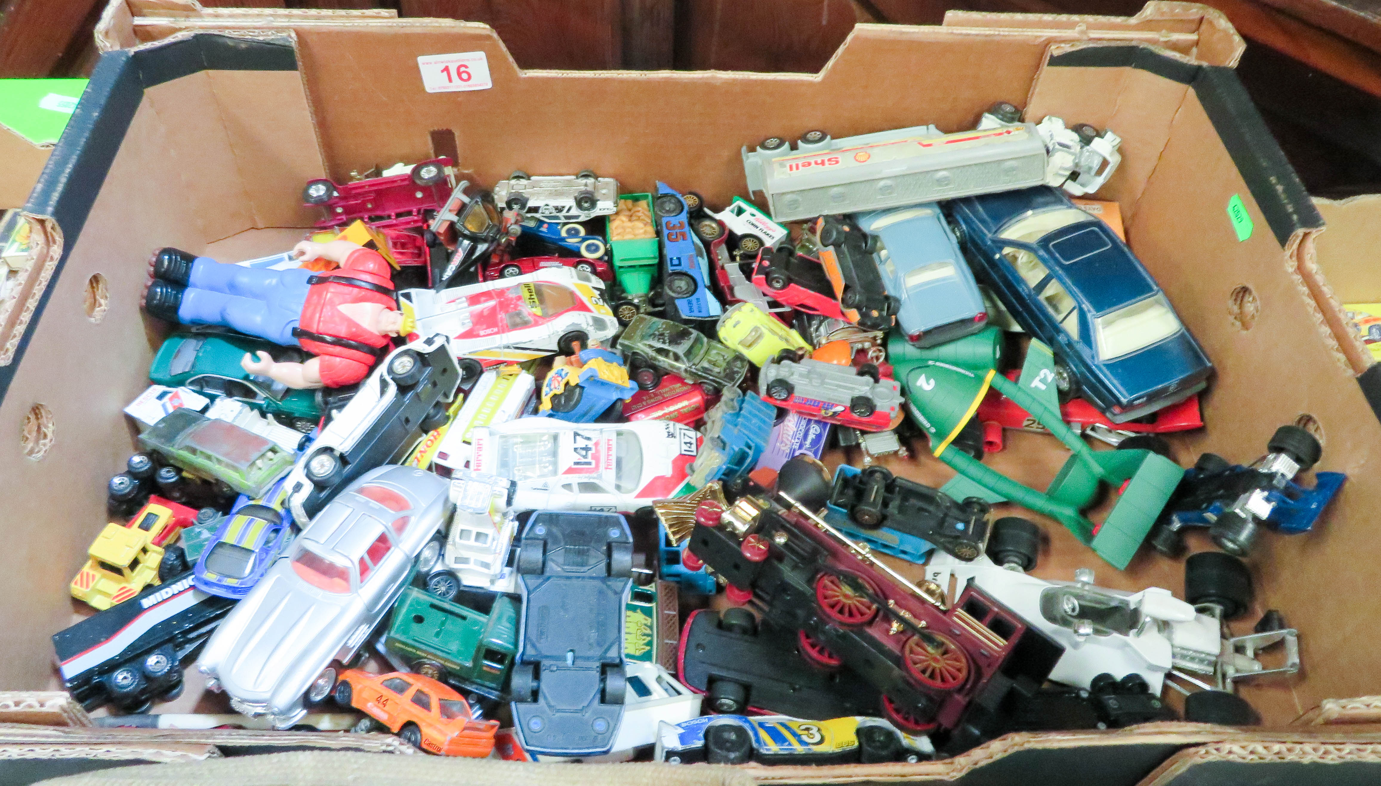 Large Box of Toy Cars