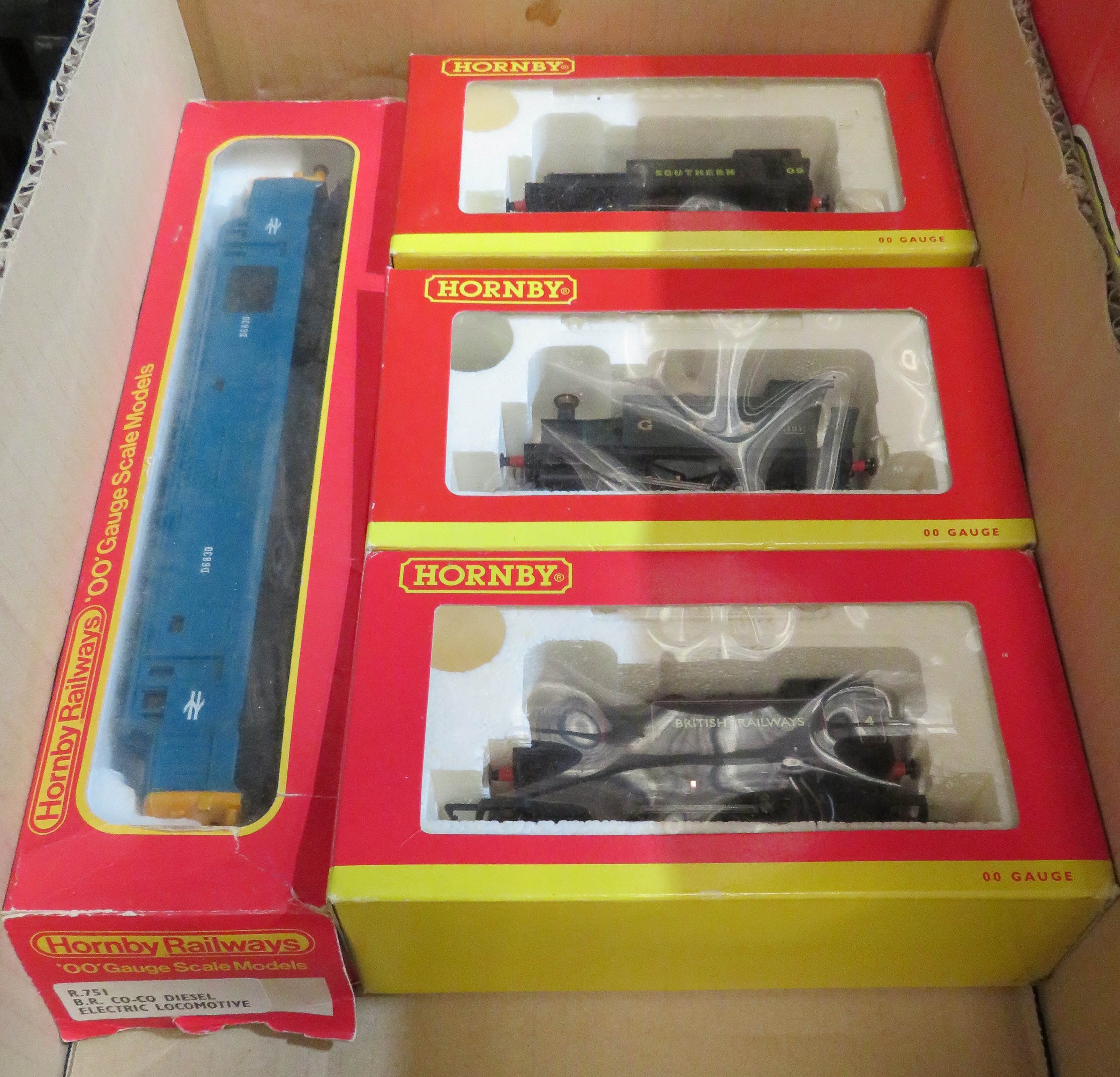 4 Hornby Boxed Engines