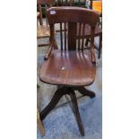 1950's swivel chair