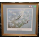 Signed Spitfire picture Michael Turner