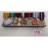 Set of 7 Burmese Medals