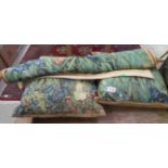 Iris Van Gogh screen and cushions