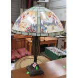 Japanese Tiffany style lamp